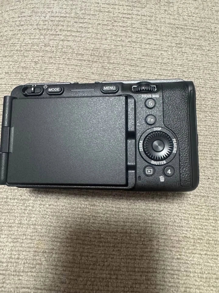 Sony FX3 frame cinema line camera with the lens