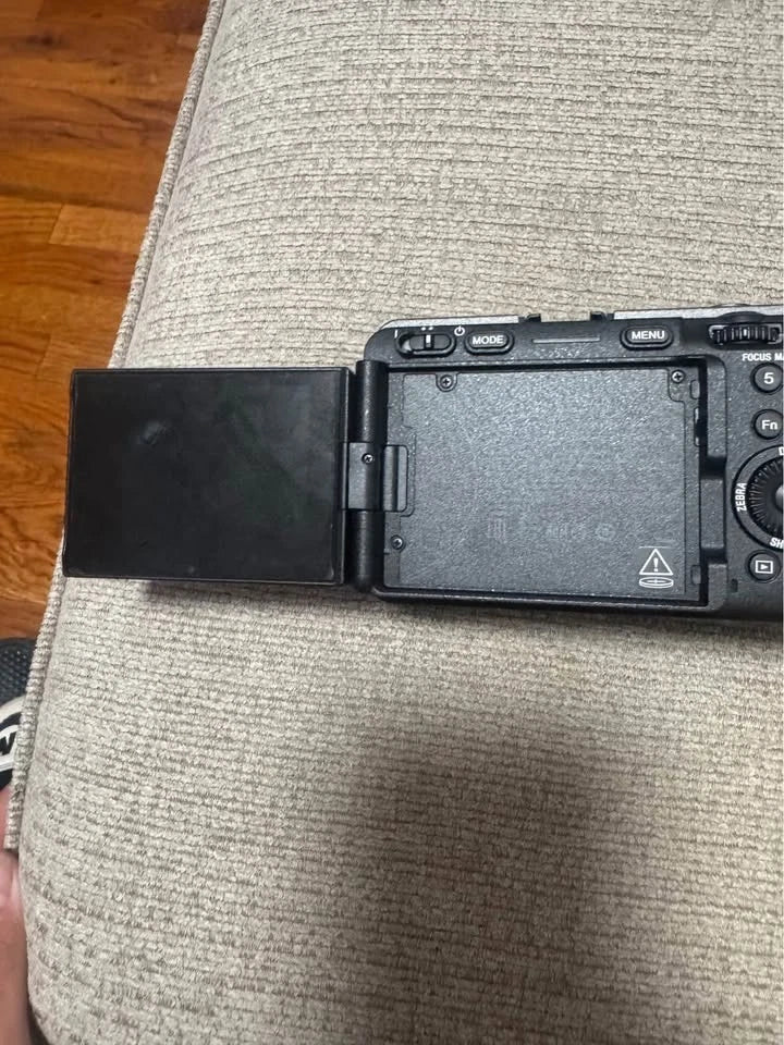 Sony FX3 frame cinema line camera with the lens